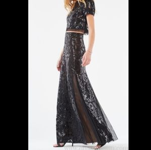NWT BCBG Sequins two pieces dress